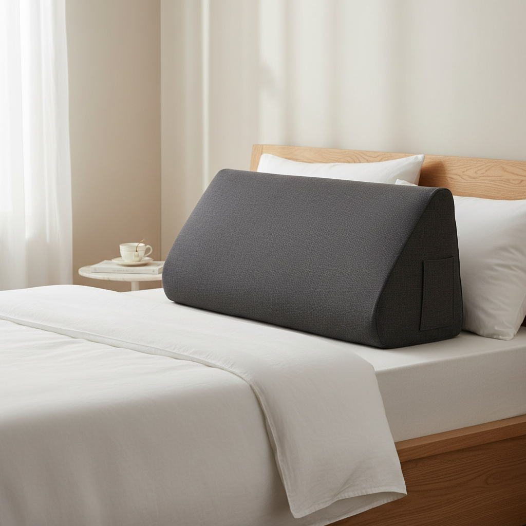 Sleepnine wedge cushion — ergonomic support for reading and relaxing